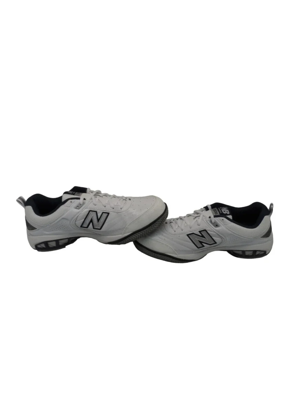 New Balance Men's 806 Athletic Casual Tennis Shoe White/Blue Size 14 2E